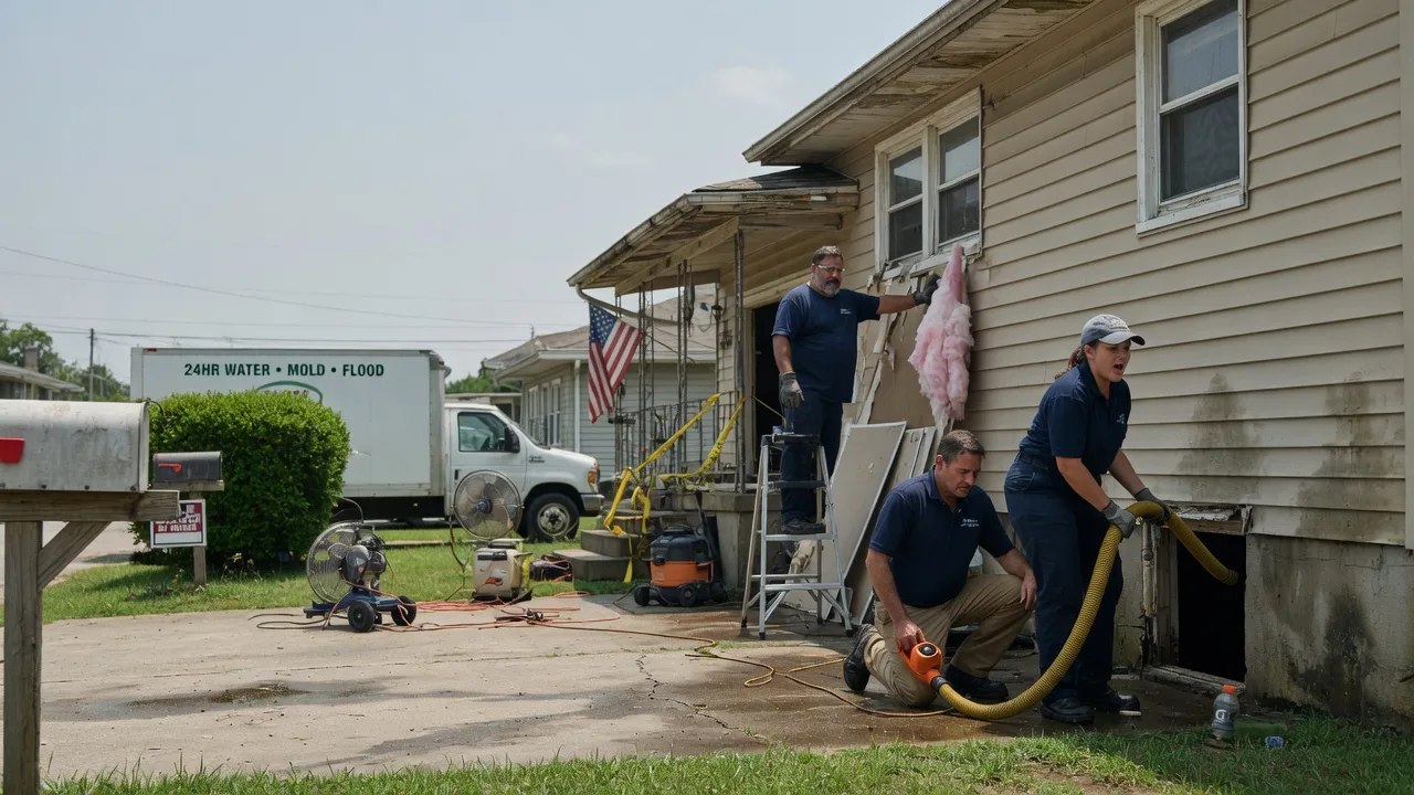 Water Damage Repair in Max, ND near me